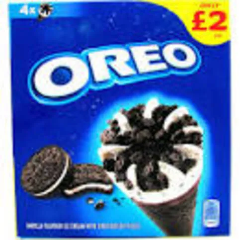 Oreo Ice Cream Cone 4 Pack