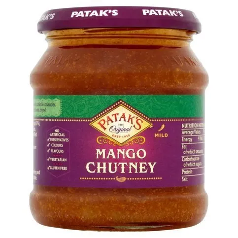 Patak Chutney Mango Mild 340g