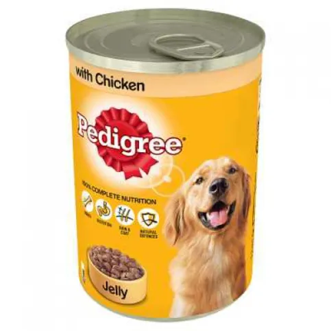 PEDIGREE CHUNKS IN JELLY CHICKEN 385G