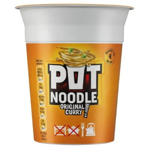 Pot Noodle Curry 90g