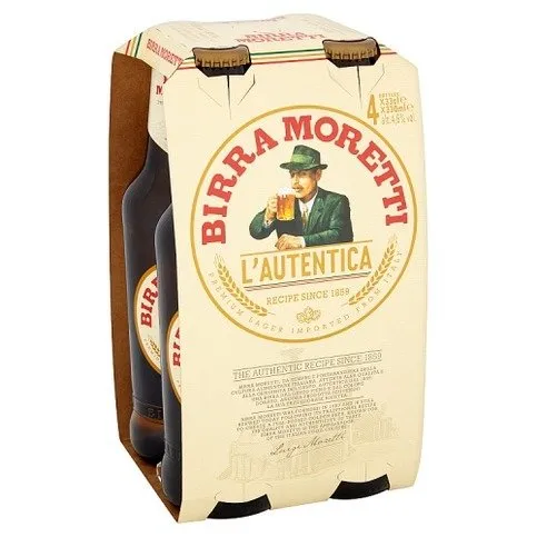 Birra Moretti Premium Lager 4 x 330cl