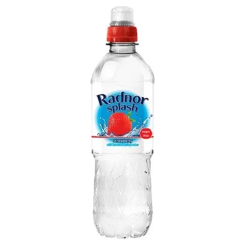 Radnor Splash Strawberry Still Flavoured Spring Water 500ml
