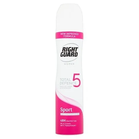 Right Guard Women Total Defence 5 Sport 48H Protection Anti-Perspirant 250ml
