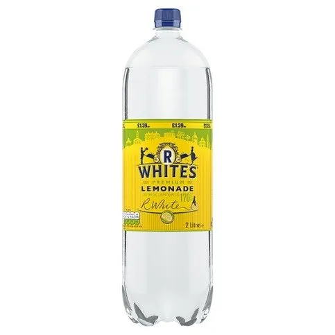 R White's Lemonade 2Litres