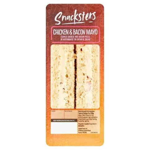 Snacksters Chicken & Bacon Mayo Sandwich