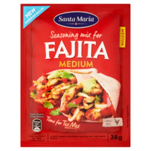 Santa Maria Seasoning Mix for Fajita Medium 28g