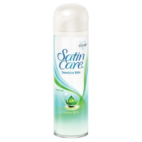 Gillette Satin Care Shaving Gel Sensitive Aloe Vera Glide 200ml