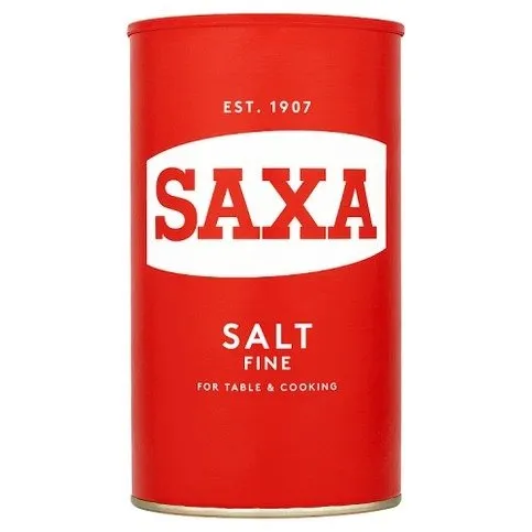 Saxa Fine Salt 750g