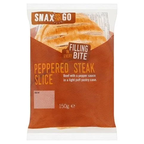 Snax on the Go Peppered Steak Slice 150g