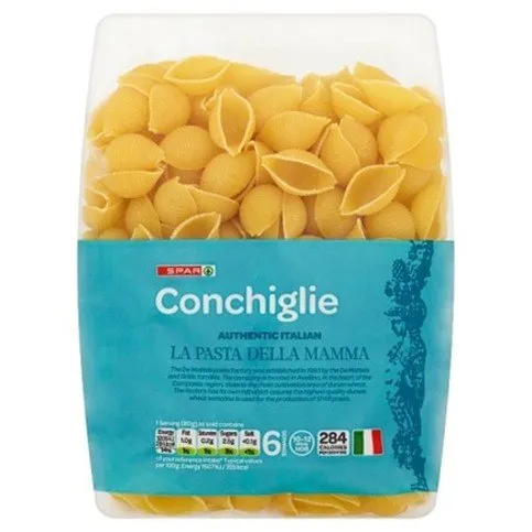 Spar Conchiglie Rigate Pastal 500g
