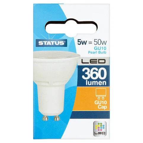 Status 5w Led Gu10 Pearl 1pk