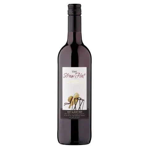 The Straw Hat Soft & Juicy Red 75cl