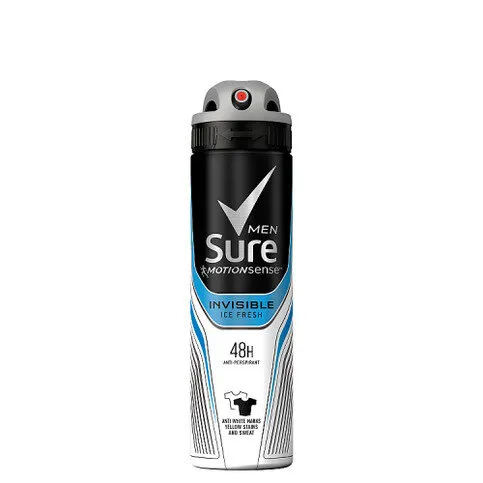 Sure Invisible Ice Anti-Perspirant Aerosol 150ml
