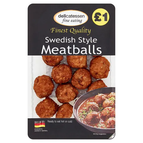 Delicatessen Fine Eating Swedish Style Meatballs 200g