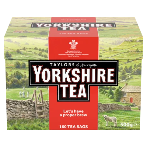 Taylors of Harrogate Yorkshire Tea 160 Tea Bags 500g