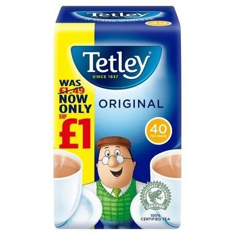 Tetley Original Tea Bags 40 Pack