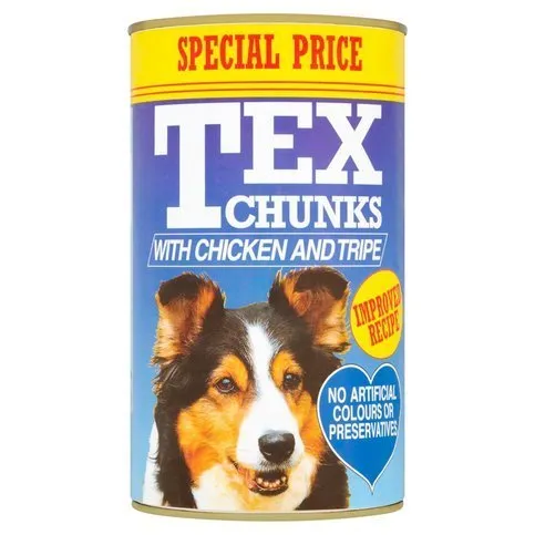 Tex Chunks With Chicken & Tripe 1.2Kg