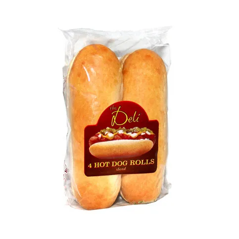 The Deli Hot Dog Rolls 4 Pack