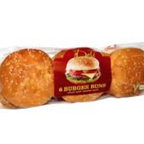 The Deli Seeded Burger Buns 6 Pack 300g