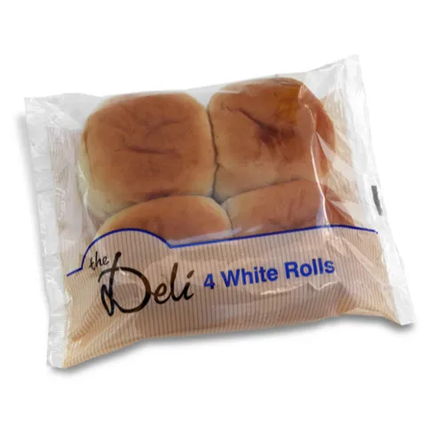 The Deli White Rolls 4 Pack