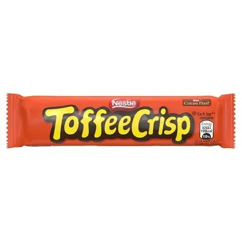 Toffee Crisp Milk Chocolate Bar 38g