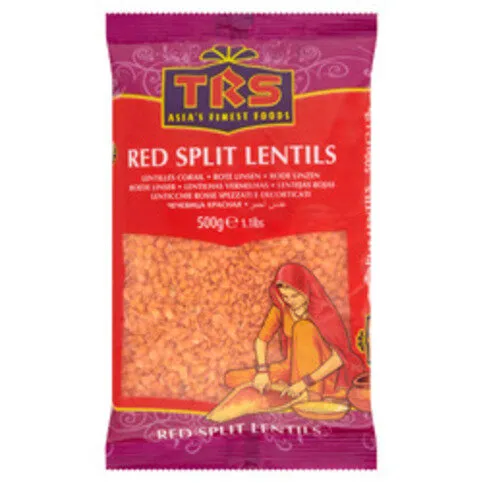 TRS Red Split Lentils 500g