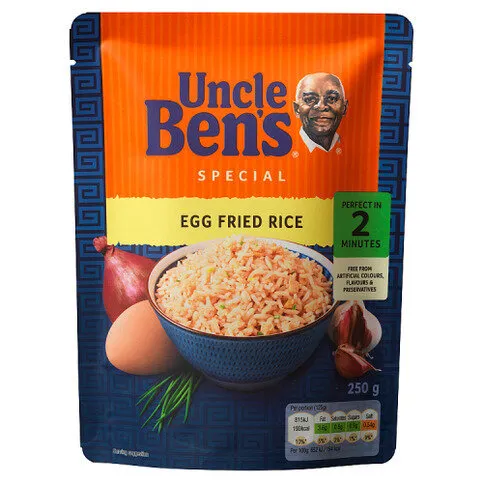 Uncle Ben's Egg Fried Rice Microwave Rice 250g