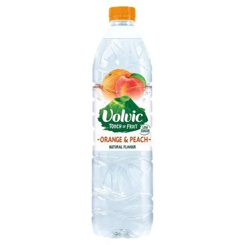 Volvic Touch of Fruit Orange & Peach 1.5L