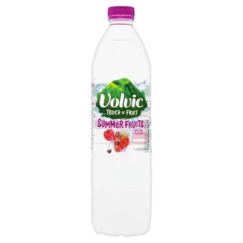 Volvic Touch of Fruit Summer Fruits Flavoured Water 1.5L