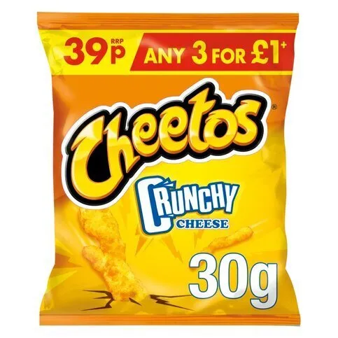 Cheetos Crunchy Cheese Snacks 30g