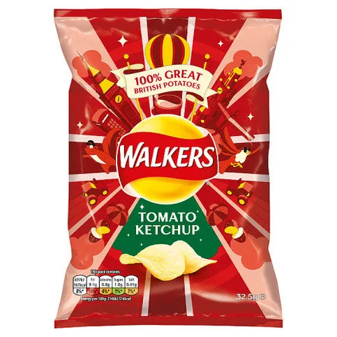Walkers Tomato Ketchup 32.5g