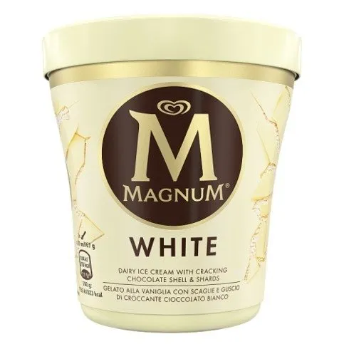 Magnum Tub White Ice Cream 440ml