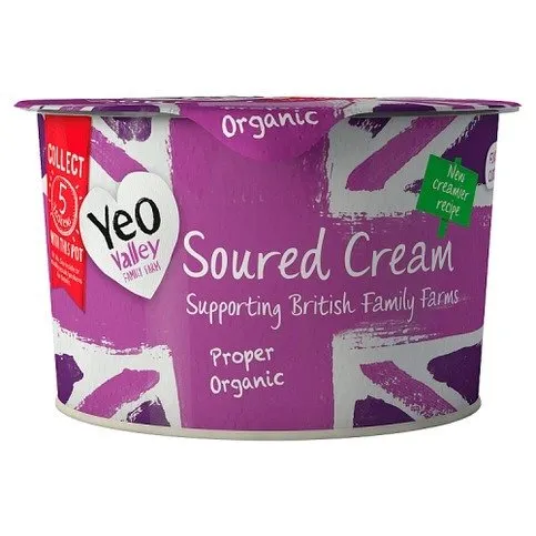 Yeo Valley Family Farm Organic Soured Cream 200g