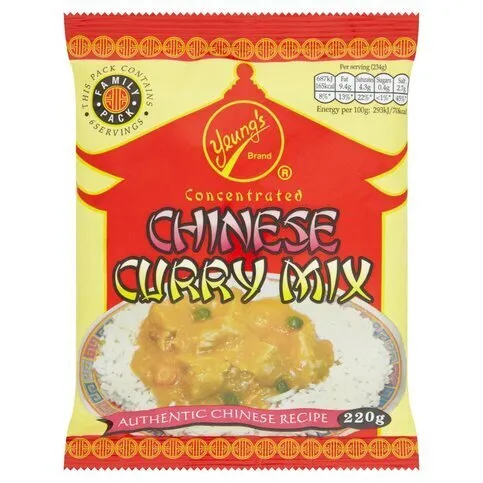 Yeung's Brand Concentrated Chinese Curry Mix 220g