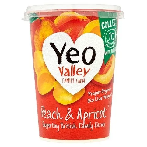 Yeo Valley Family Farm Peach & Apricot 450g