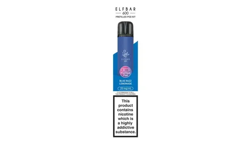 Elfbar 600 Blue Razz Lemonade Prefilled Pod Kit 20mg/ml