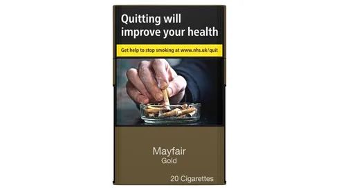 Mayfair 20's Gold Kingsize Cigarettes