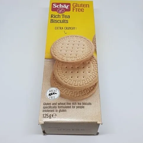 Dr Schar Guten Free Rich Tea Biscuits 125g
