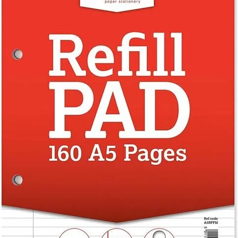 A4 Lined Refill Pad - Value