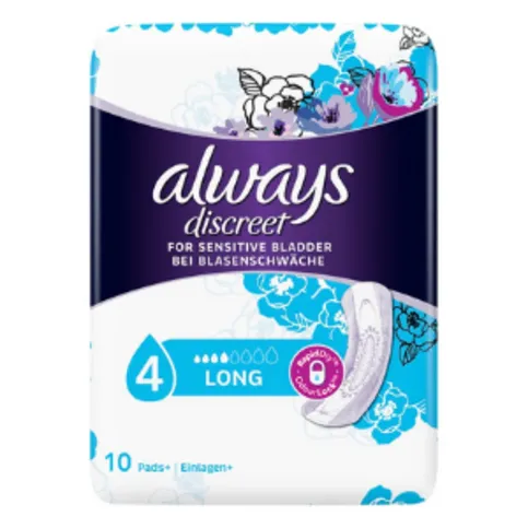 Always Discreet Long Pad x 10