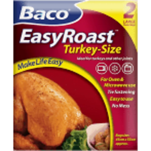 Baco Turkey Roasting Bags X2