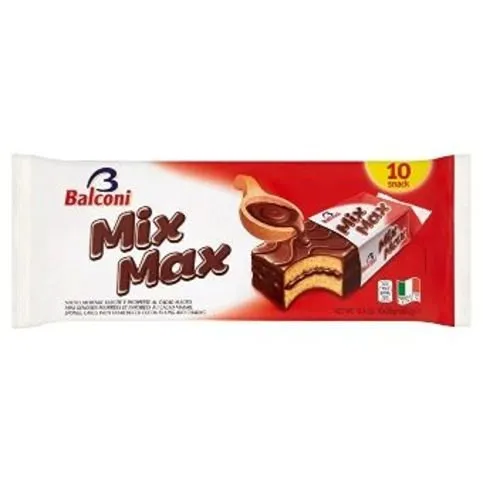 Balconi Mix Max with Tasty Cocoa Cream Filling 10 x 35g (350g)