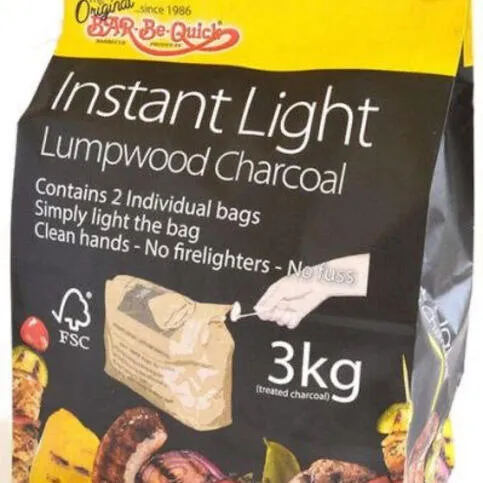 Bar-Be-Quick 2 Bags Lumpwood