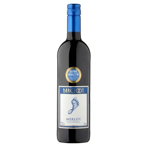 BAREFOOT MERLOT 13.5% 75CL