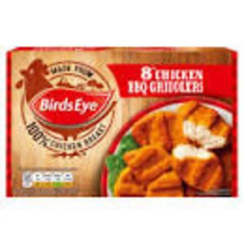 Birds Eye 8 Chicken BBQ Griddlers 204g