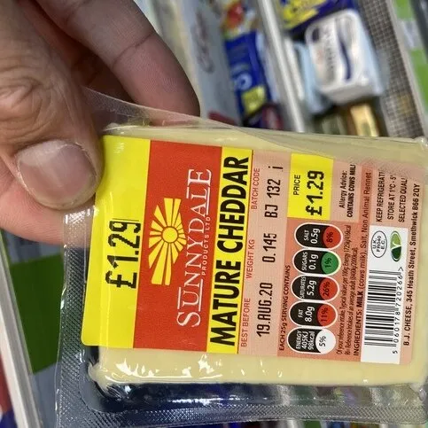 BJ Extra Mature Cheddar