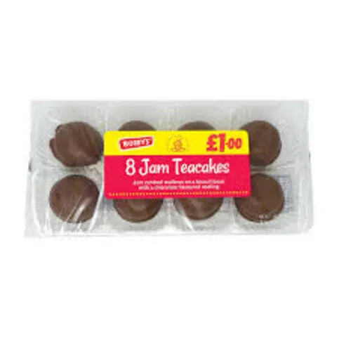 Bobby's 8 Jam Teacakes