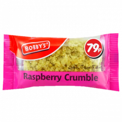 Bobby's Raspberry Crumble Flapjack