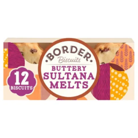 Border Butter Sultana Melts 135g