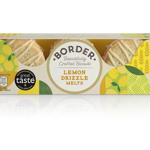Border Lemon Drizzle Melts 250g